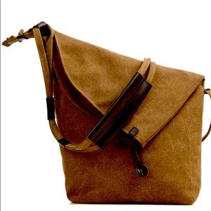 Casual Vintage Hobo Canvas Cross Body Messenger Bags Large Capacity Weekend Bag